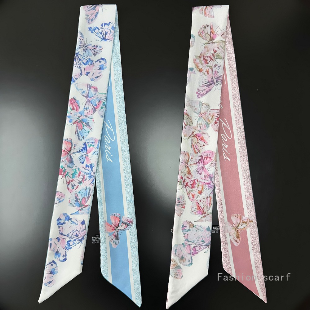 Women Fashion Necktie - 경량 꽃 스카프 여성 여름 액세서리