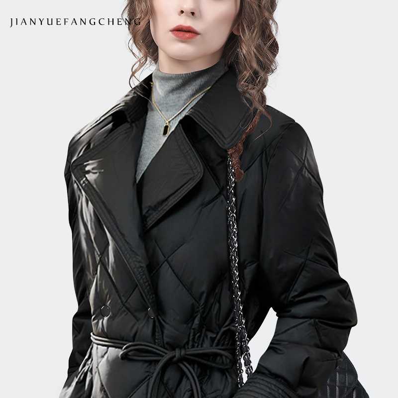 두껍고 따뜻한 화이트 오리털 루즈핏 롱 다운 재킷 여성 - Women Fashion Over The Years 리뷰 및 가격