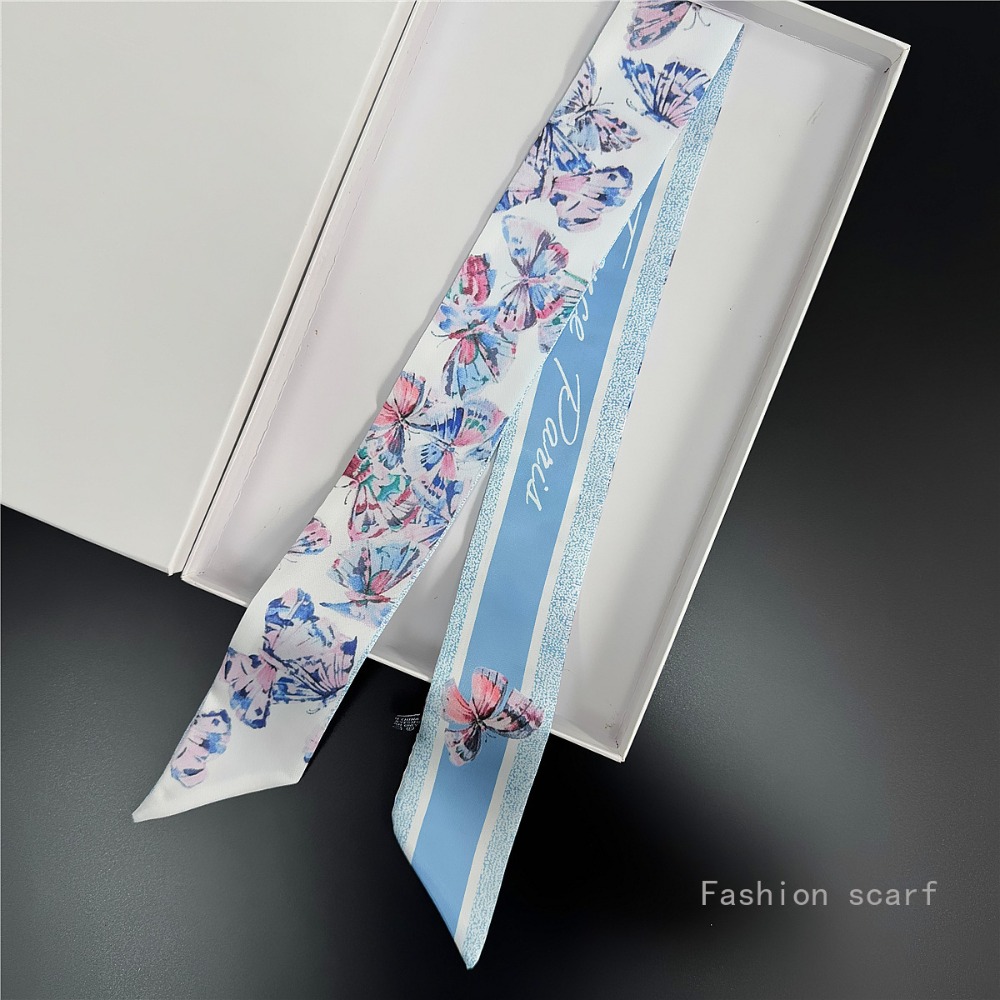 경량 꽃 스카프 여성 여름 액세서리 타로 스타일 넥타이 - Women Fashion Necktie 리뷰 및 가격