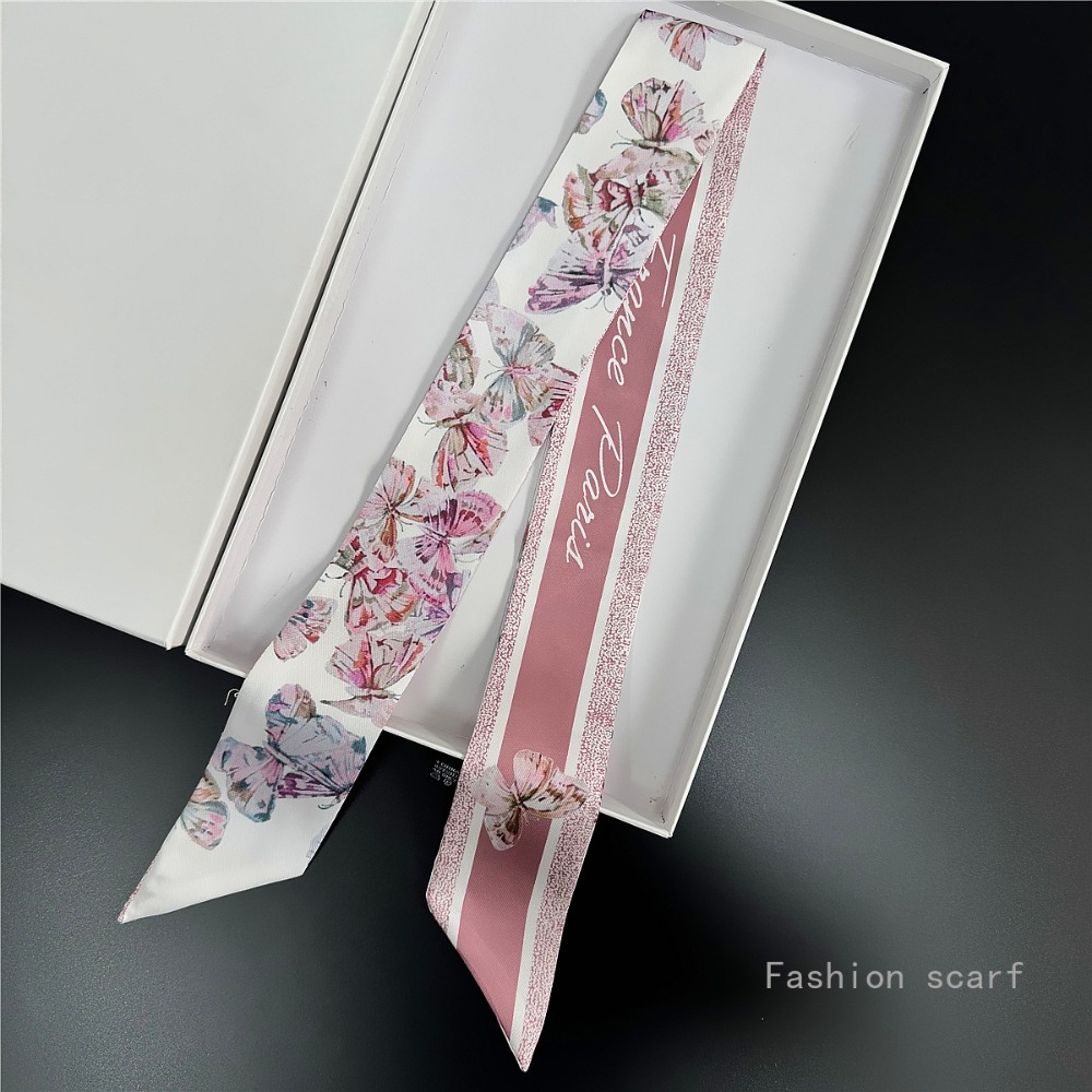 경량 꽃 스카프 여성 여름 액세서리 타로 스타일 넥타이 - Women Fashion Necktie 리뷰 및 가격