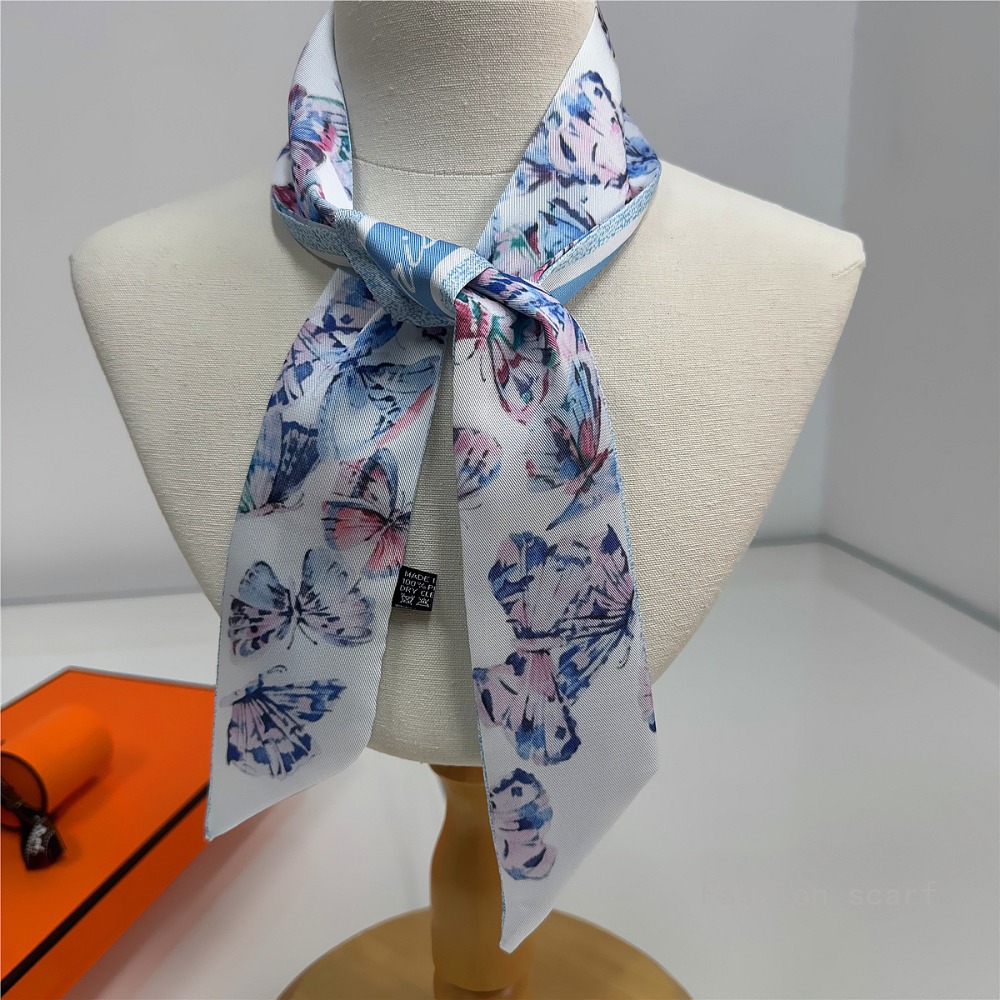 경량 꽃 스카프 여성 여름 액세서리 타로 스타일 넥타이 - Women Fashion Necktie 리뷰 및 가격