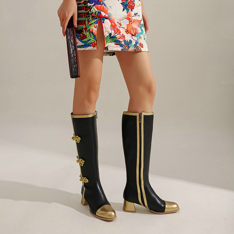 큰 사이즈 패션 무릎 높은 부츠 여성 Coss 놀이 신 - Women'S Fashion Knee High Boots 리뷰 및 가격