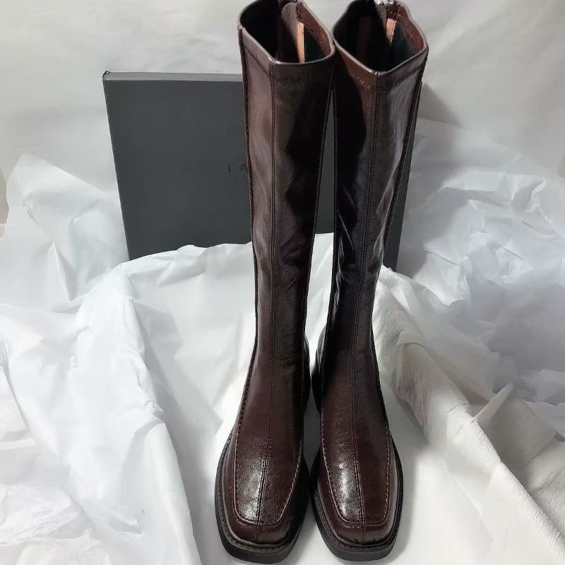 여성용 라운드 토 두꺼운 밑창 롱 부츠, 2026년 신 - Women'S Fashion Knee High Boots 리뷰 및 가격