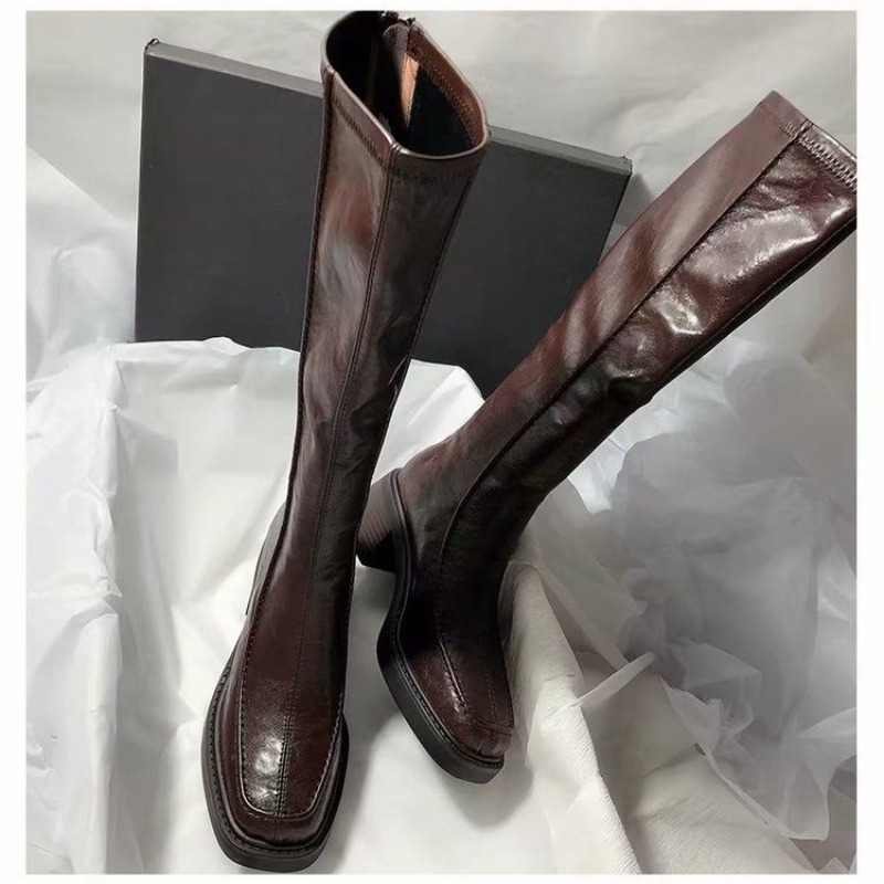 여성용 라운드 토 두꺼운 밑창 롱 부츠, 2026년 신 - Women'S Fashion Knee High Boots 리뷰 및 가격