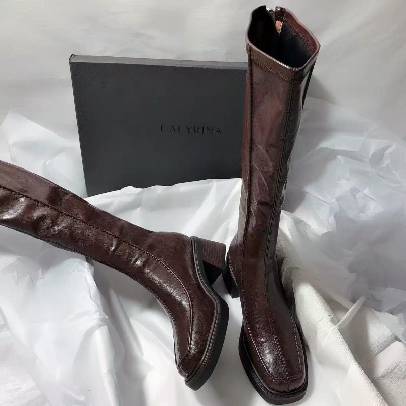 여성용 라운드 토 두꺼운 밑창 롱 부츠, 2026년 신 - Women'S Fashion Knee High Boots 리뷰 및 가격