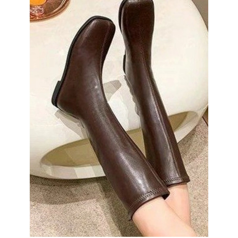 스트리트 스타일 스트레치 여성 무릎 높은 부츠 패션 우 - Women'S Fashion Knee High Boots 리뷰 및 가격