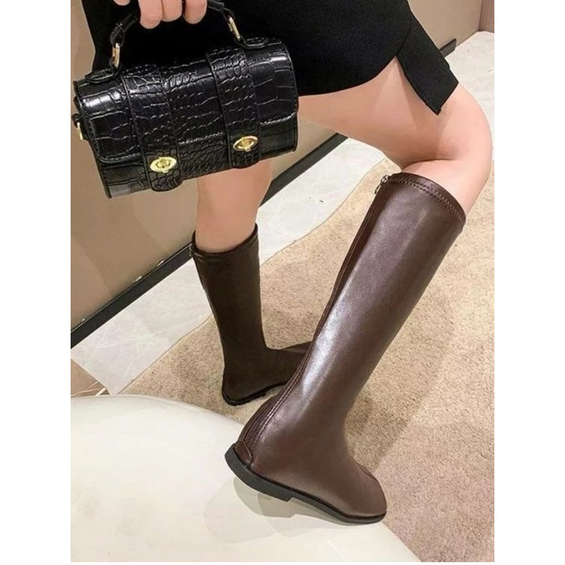 스트리트 스타일 스트레치 여성 무릎 높은 부츠 패션 우 - Women'S Fashion Knee High Boots 리뷰 및 가격