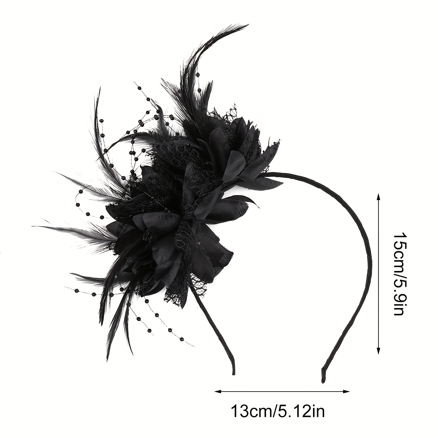 여성용 1pc 매혹적인 모자 깃털 머리띠 켄터키 헤드  - Women'S Fashion Kentucky Derby 리뷰 및 가격