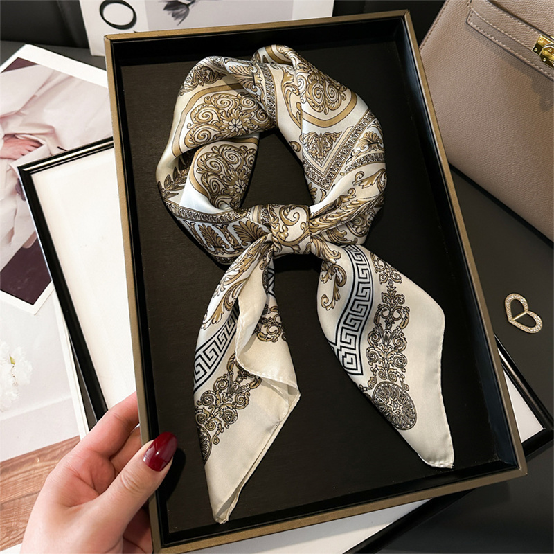 2024 럭셔리 브랜드 인쇄 여름 목 넥타이 목도리 실 - Women Fashion Necktie 리뷰 및 가격